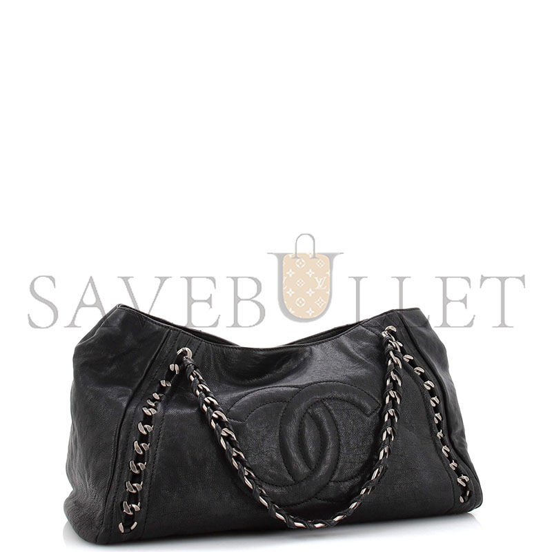 CHANEL MODERN CHAIN TOTE CALFSKIN EAST WEST (44*25*18cm)